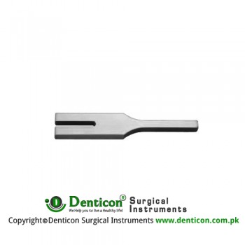 Hartmann Tuning Fork Stainless Steel, Frequency C 4096